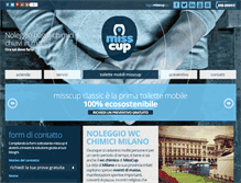 Tablet Screenshot of noleggiowcchimici.com